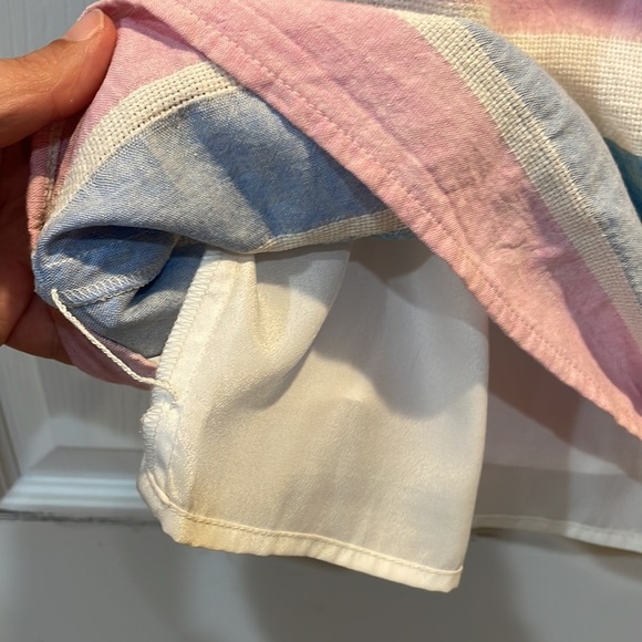 Southern Tide Striped Cotton Linen Sleeveless Dress 2 - Picture 7 of 7